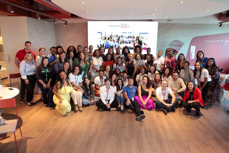Instituto Aon celebra a formatura da primeira turma do Programa Pretas & Prontas